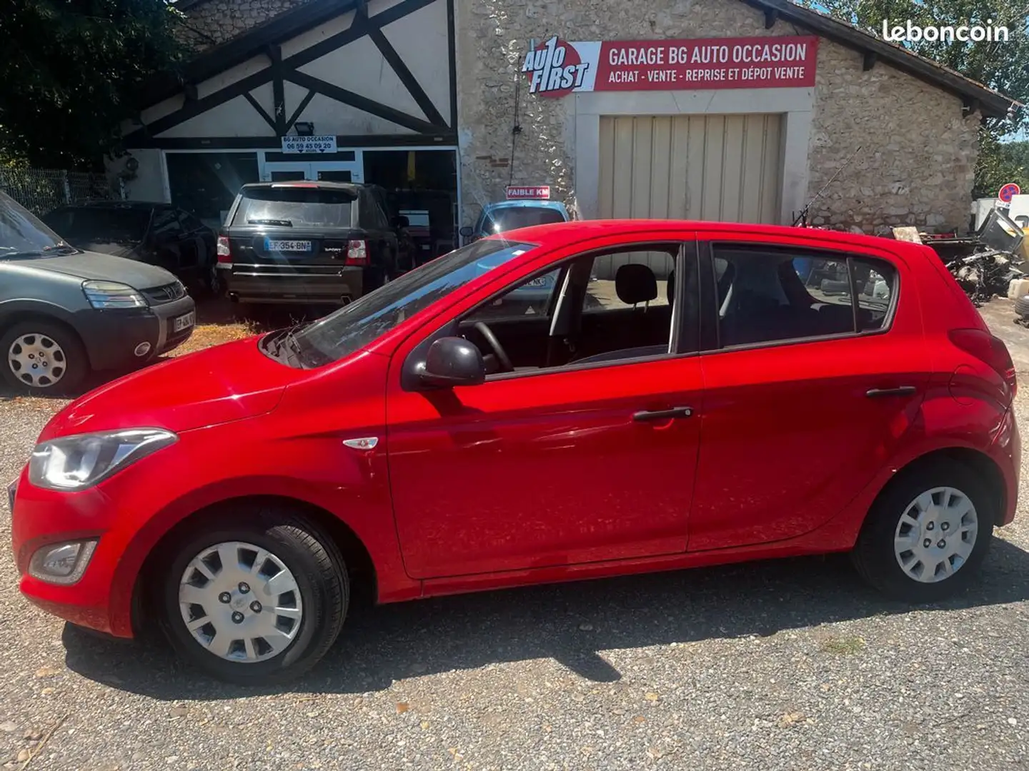 Hyundai i20 1.2i 86cv, en bon état générale ragantie 12mois Rouge - 2