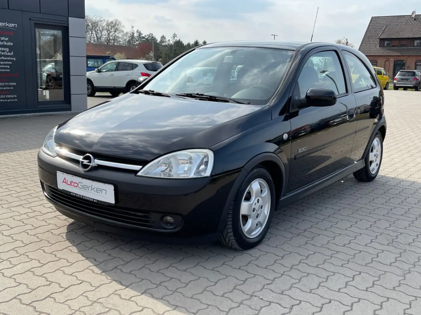 Opel Corsa C 1.7 DTI Elegance AHK 2HD TÜV NEU Klima Negro - 2