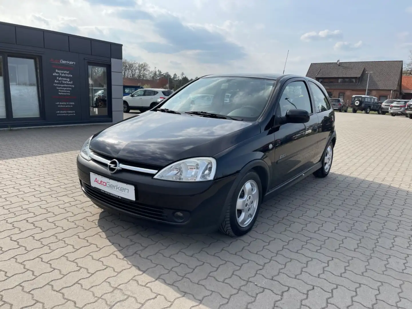 Opel Corsa C 1.7 DTI Elegance AHK 2HD TÜV NEU Klima Negro - 1