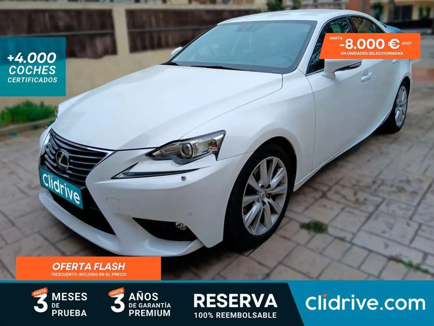 Lexus IS 300 300h Executive Tecno + Navibox Blanco - 1