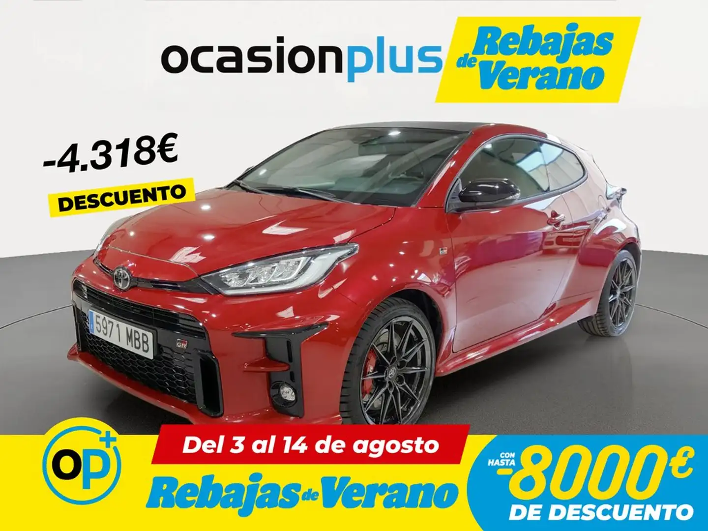 Toyota Yaris GR RZ Circuit Pack Rojo - 1