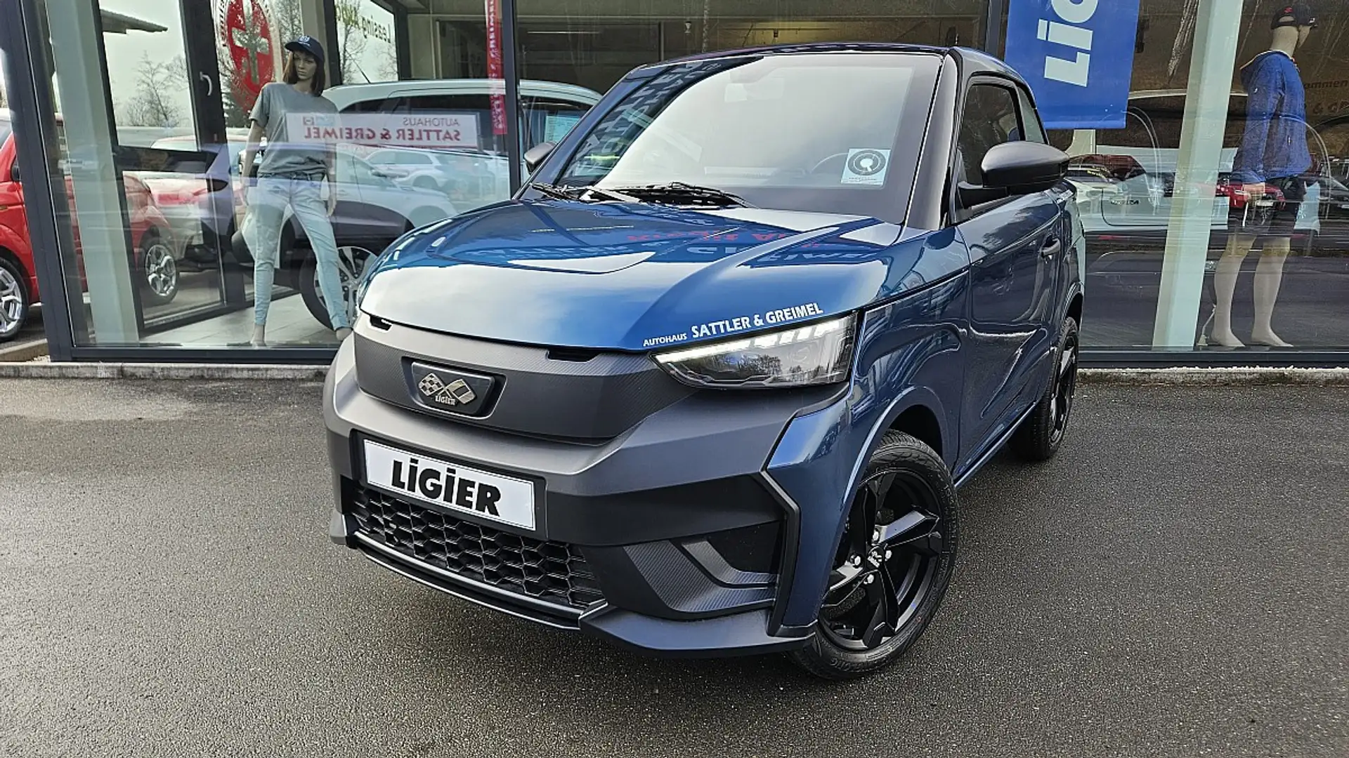 Ligier JS 50 ELITE L6e - 8 kWh SERVO Modell 2025 Blau - 1