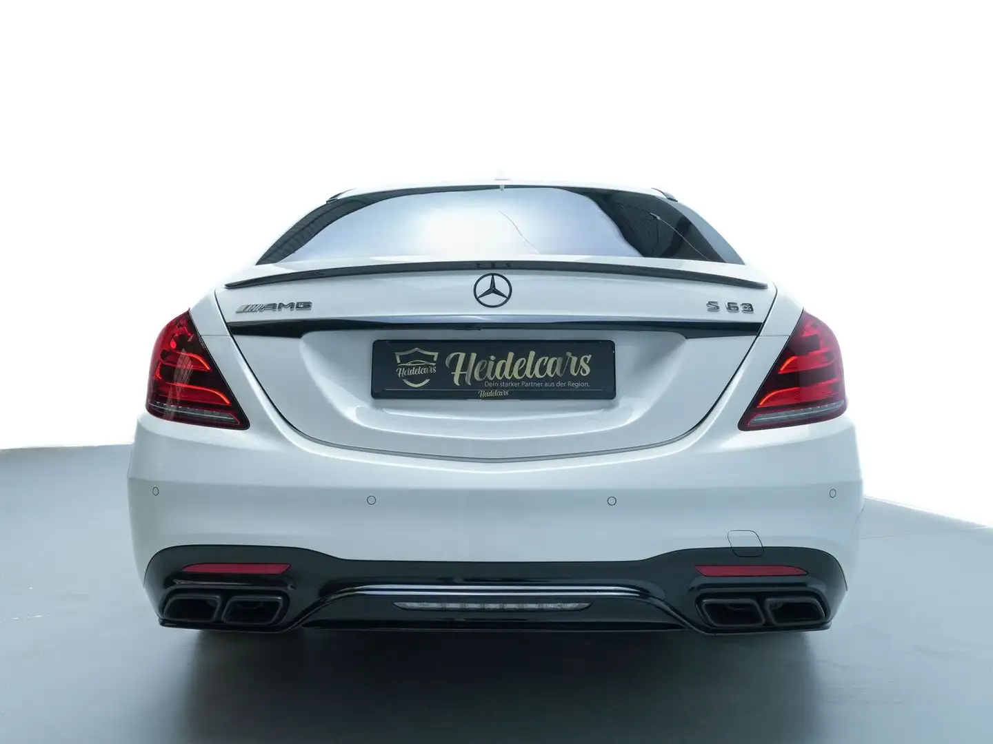 Mercedes-Benz S 63 AMG 4Matic+ L BURM*PANO*TV*360*NACHTSICHT*HUD Blanc - 2