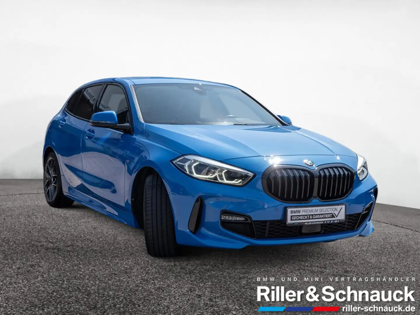 BMW 118 i M-Sport KLIMA PDC SHZ NAVI W-LAN ACC LED Blau - 2