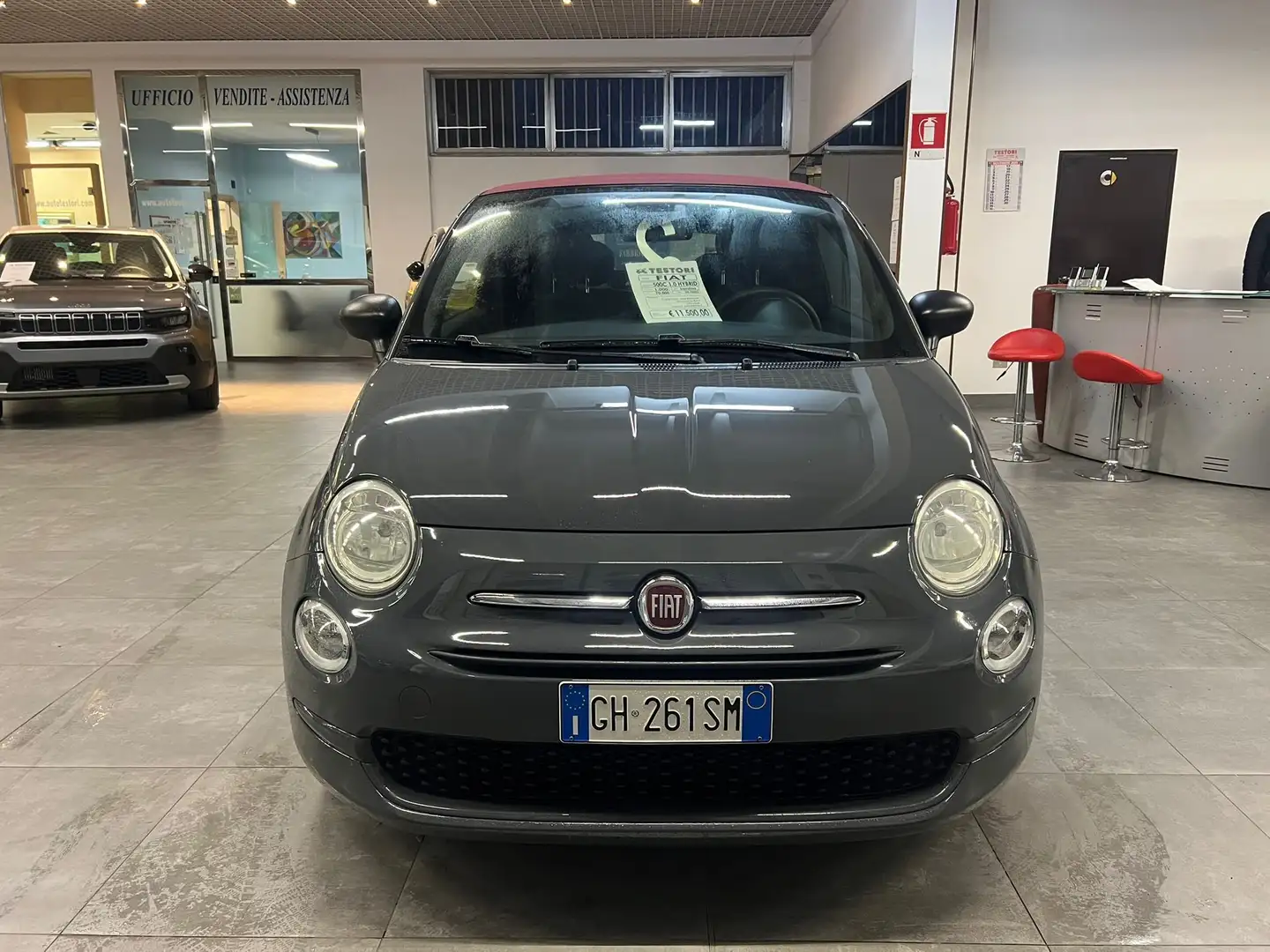 Fiat 500C 1.0 hybrid (Red) 70cv Grigio - 2