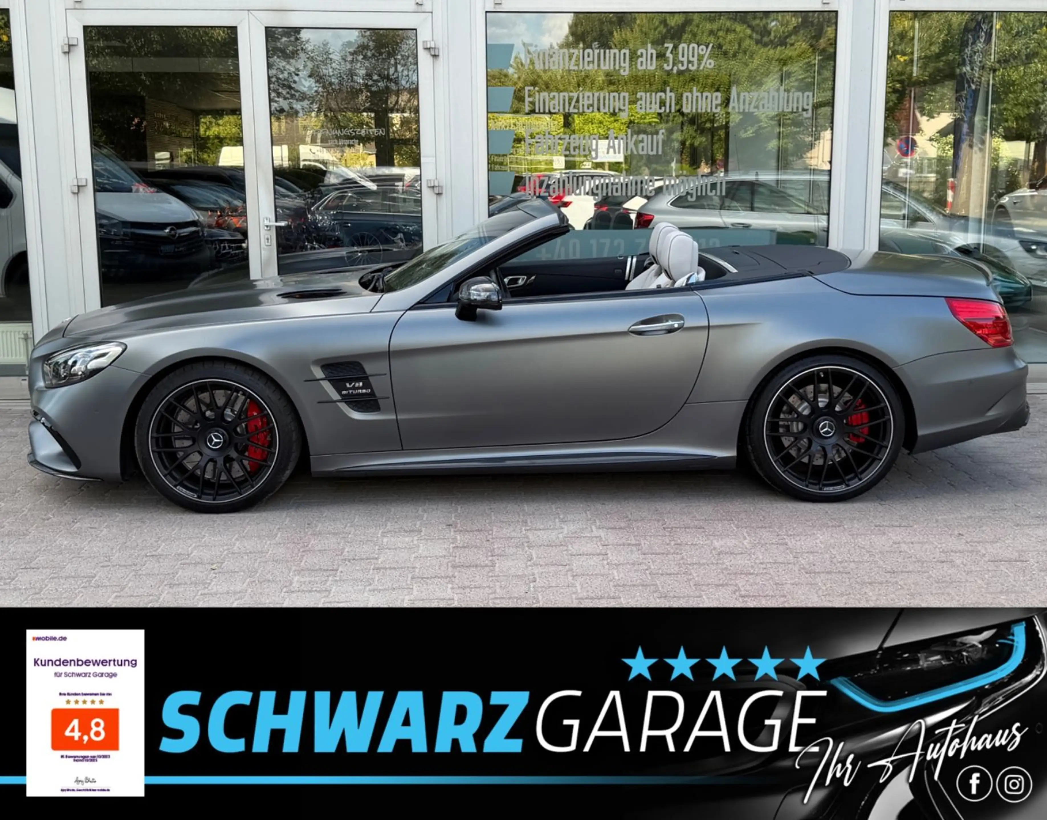 Mercedes-Benz SL 63 AMG nur 27 TKM ! DAB+ MB Scheckheft ! — photo 4