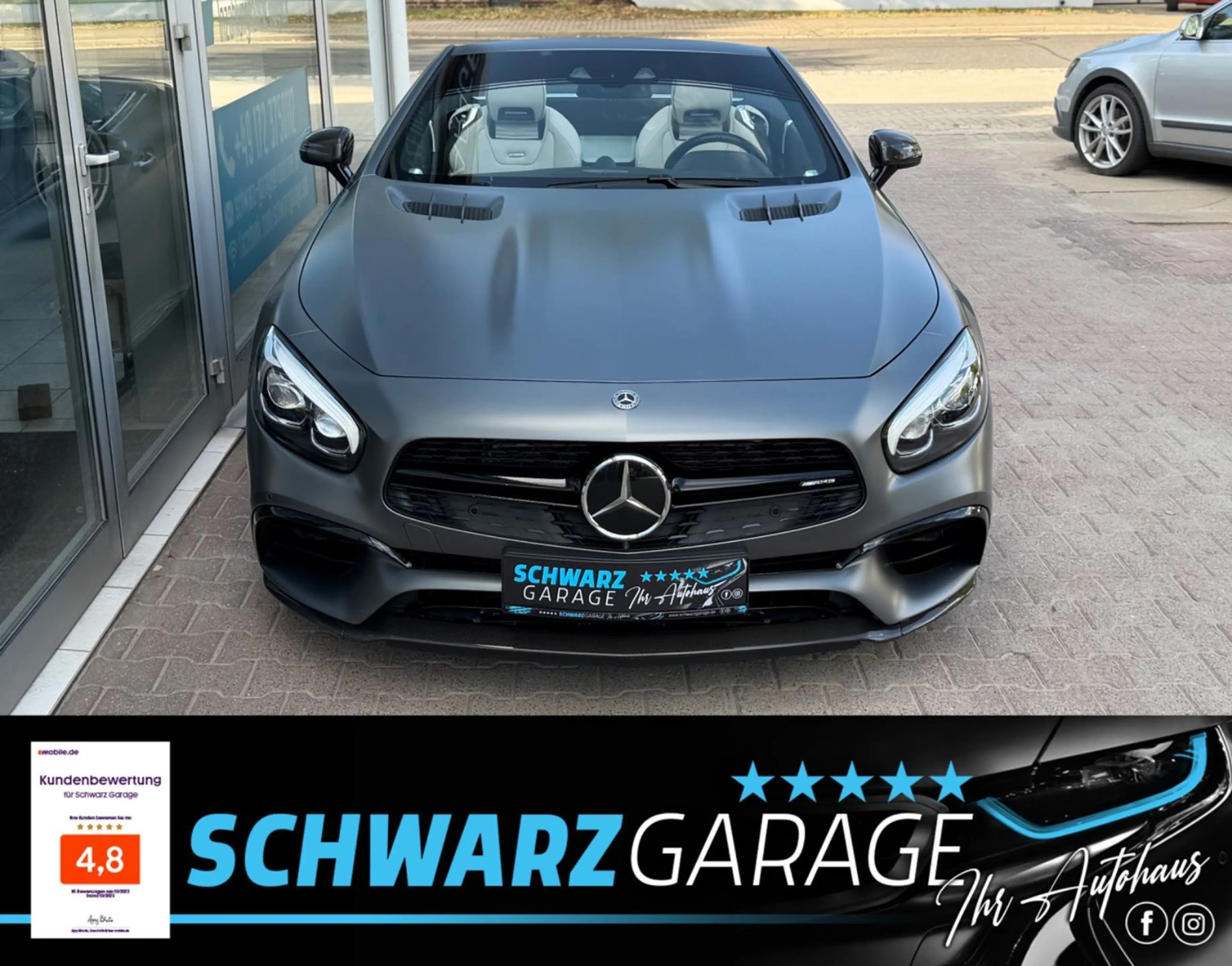 Mercedes-Benz SL 63 AMG nur 27 TKM ! DAB+ MB Scheckheft ! — photo 3