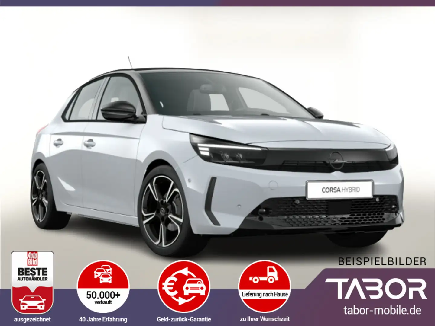 Opel Corsa Hybrid 145 GS LED TechP PDC Temp AppCo 16Z Blanco - 1