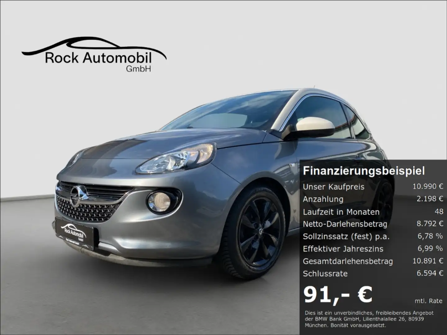 Opel Adam Jam 1.4 Klima *Garantie* Grau - 1