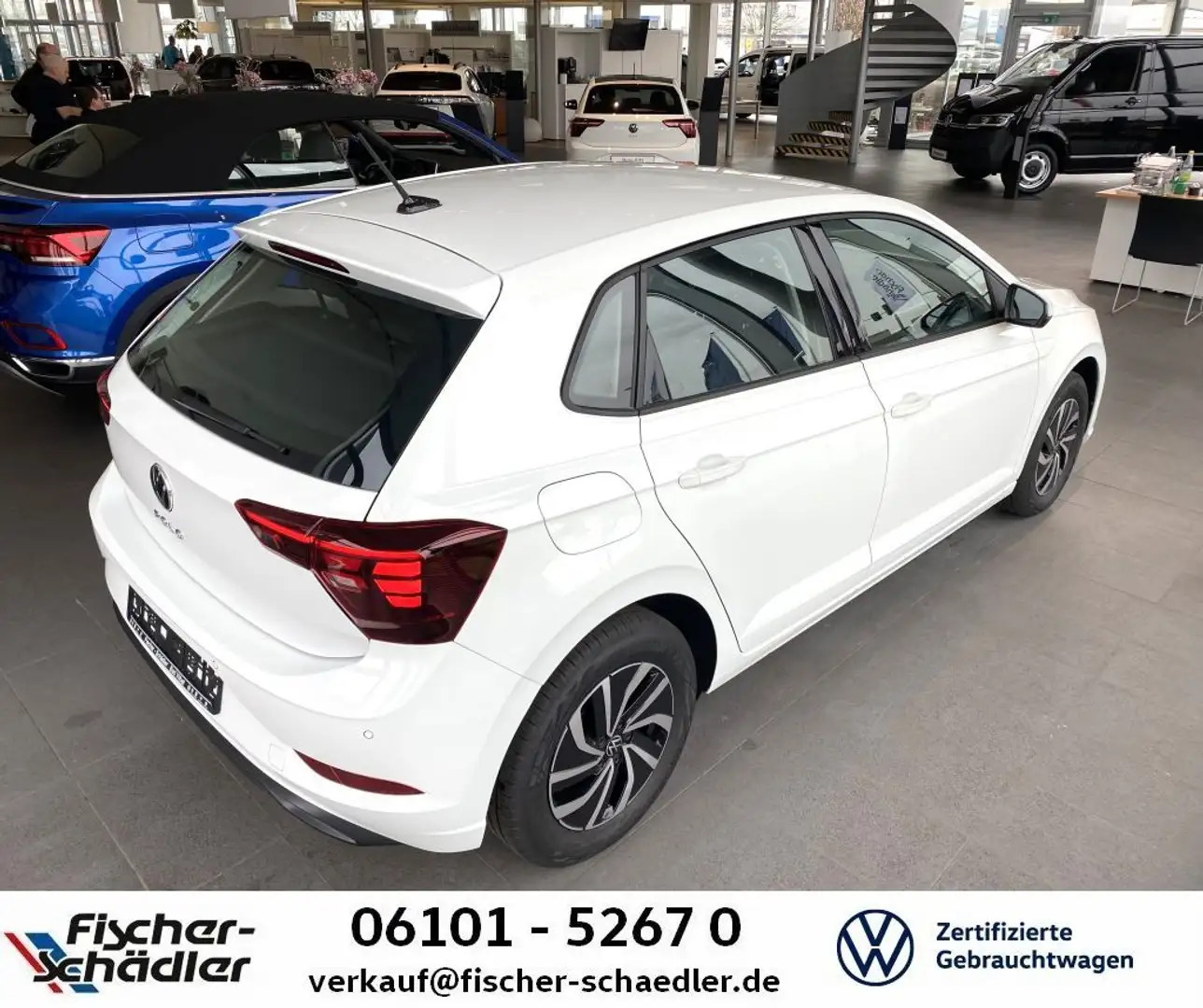 Volkswagen Polo Life 1.0TSI*LED*Dig.Cockpit*RearView*SpurAs Wit - 2