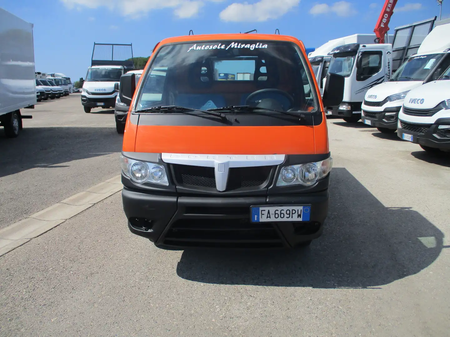 Piaggio Porter PORTER 1.3 BENZINA/GPL CASSONE FISSO **PERFETTO** Arancione - 2