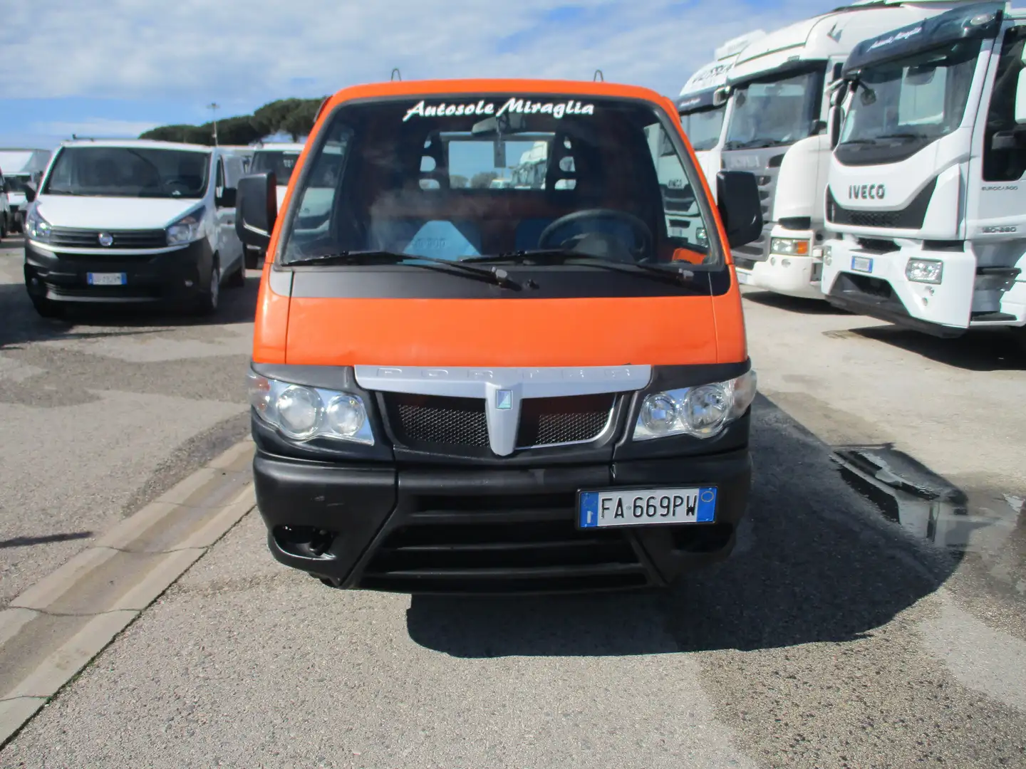 Piaggio Porter PORTER 1.3 BENZINA/GPL CASSONE FISSO **PERFETTO** Orange - 2
