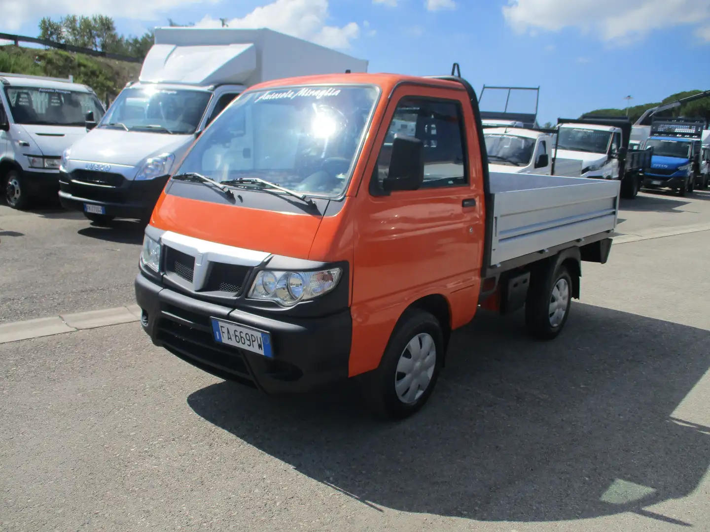 Piaggio Porter PORTER 1.3 BENZINA/GPL CASSONE FISSO **PERFETTO** Arancione - 1