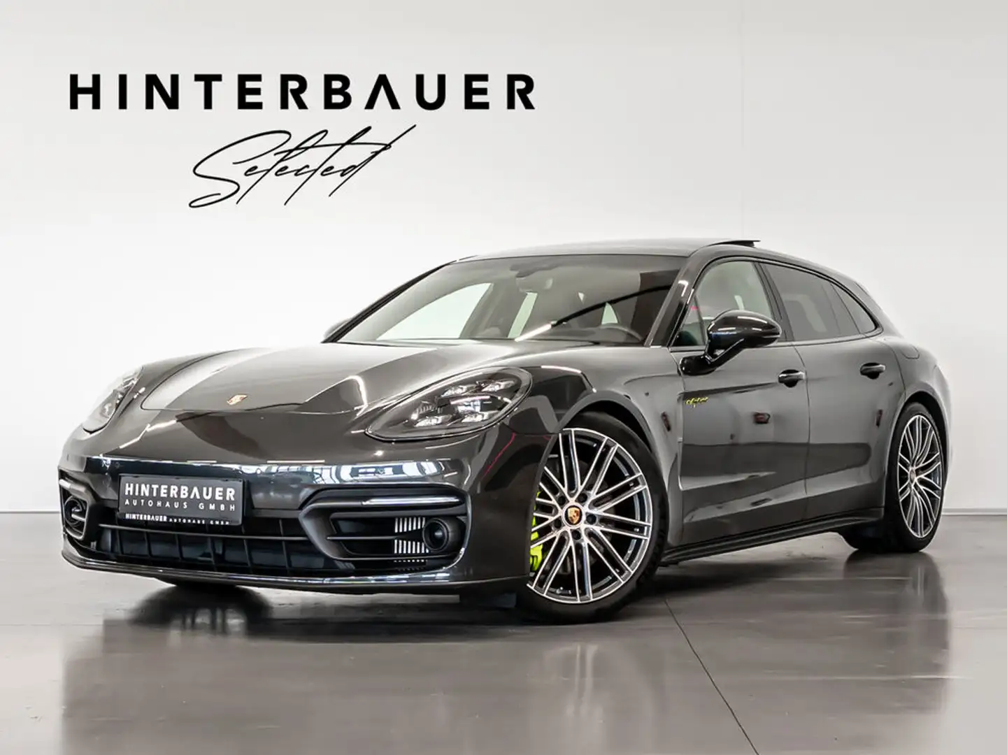 Porsche Panamera 4 E-Hybrid Sport Turismo Platinium Ed*21'' Grau - 1