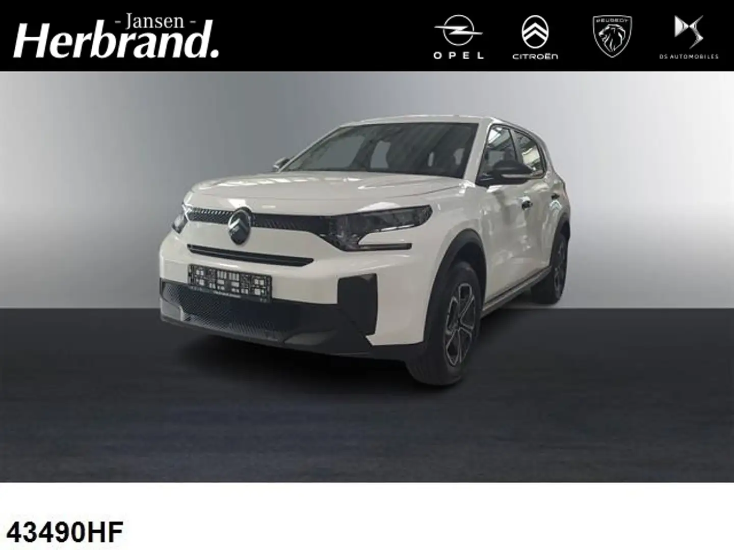 Citroen C3 Aircross You 100 PS MT Weiß - 1