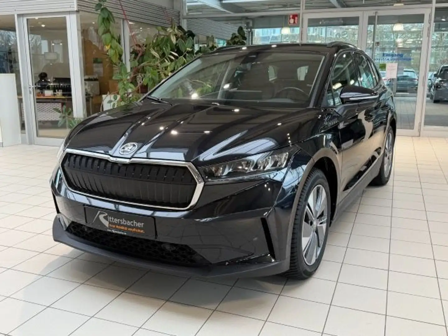 Skoda Enyaq iV 60 ecoSuite, AHK, Wärmepumpe Navi, u.v. Noir - 2