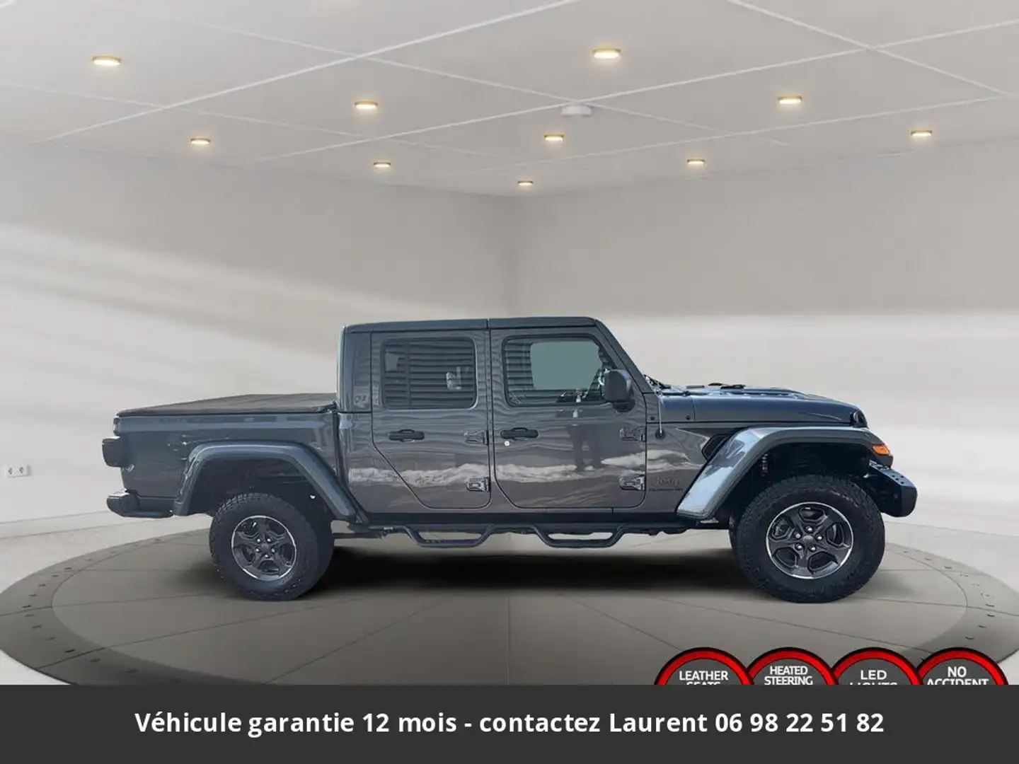 Jeep Gladiator Rubicon 4x4 Tout compris hors homologation 4500e Gris - 2