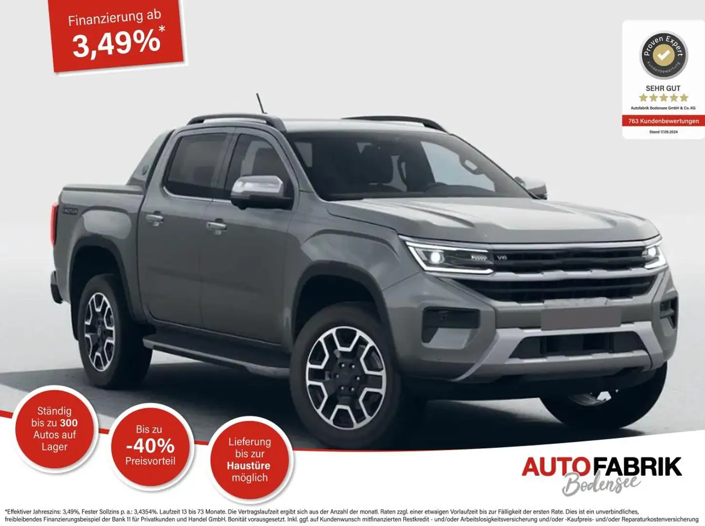 Volkswagen Amarok DC Aventura 3.0 TDI 4MOTION *Standhz*AHK*Leder*20" Gris - 1
