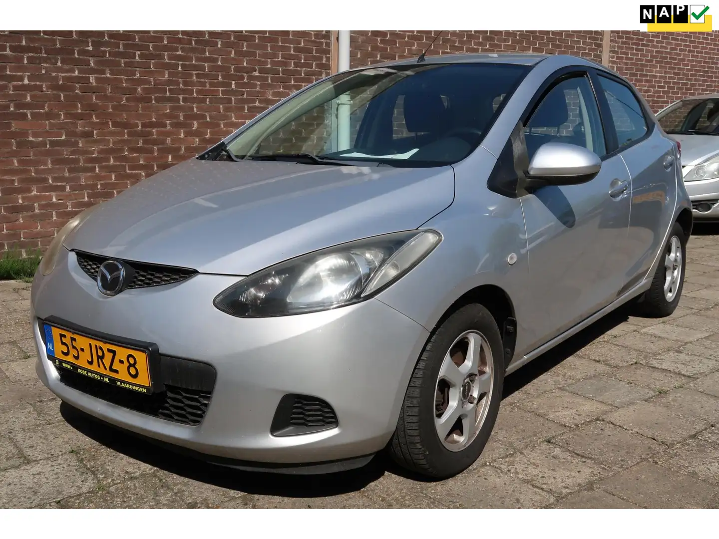 Mazda 2 1.3 TS, Standkachel, AIRCO, LM VELGEN, STUURBEDIEN Grijs - 1
