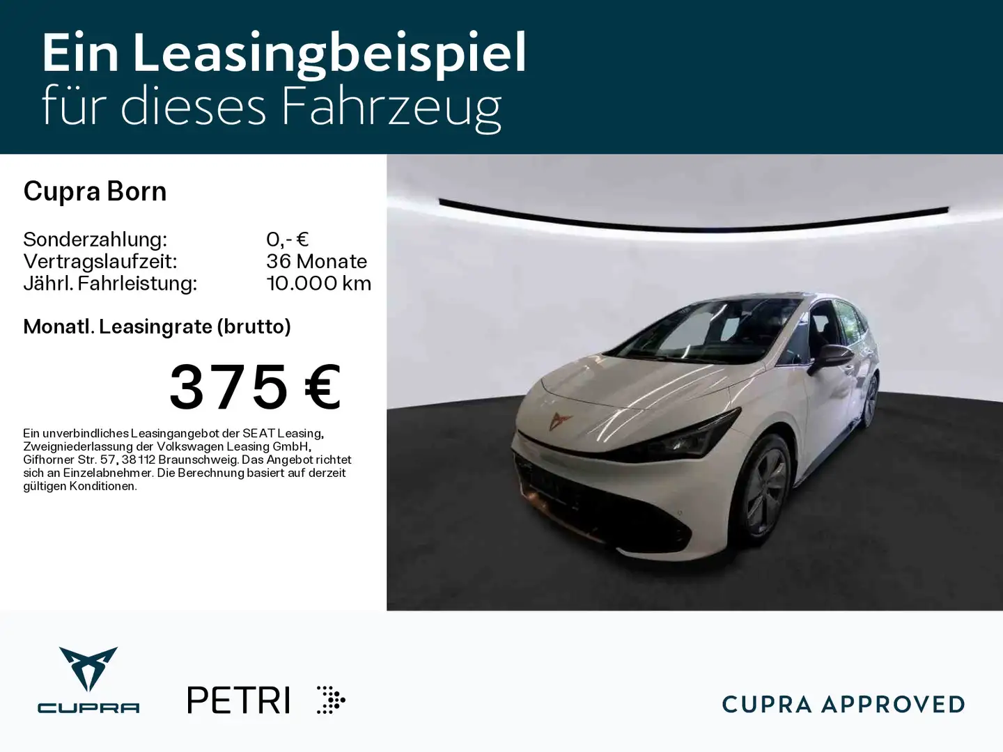 CUPRA Born *NAVI*KAM*SHZ*18Zoll*ACC*Keyless*62kWh* Blanc - 2