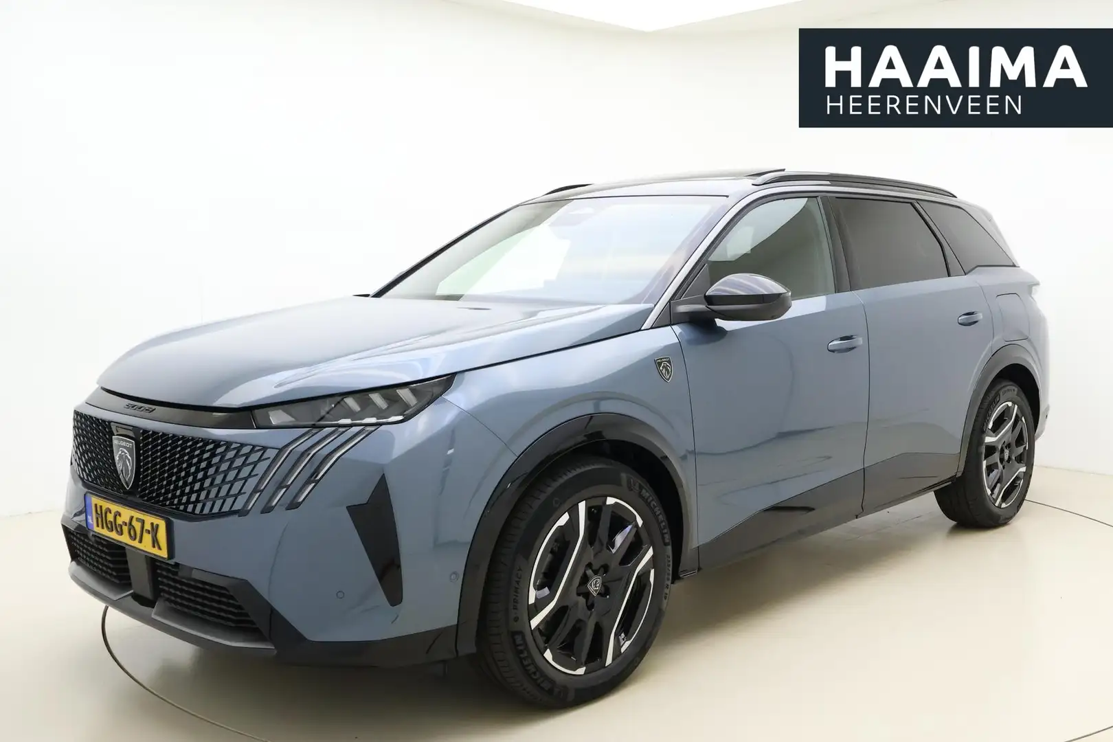 Peugeot 5008 e-5008 GT Avantage 73 kWh 210 Pk | Trekhaak | Alca Blauw - 1