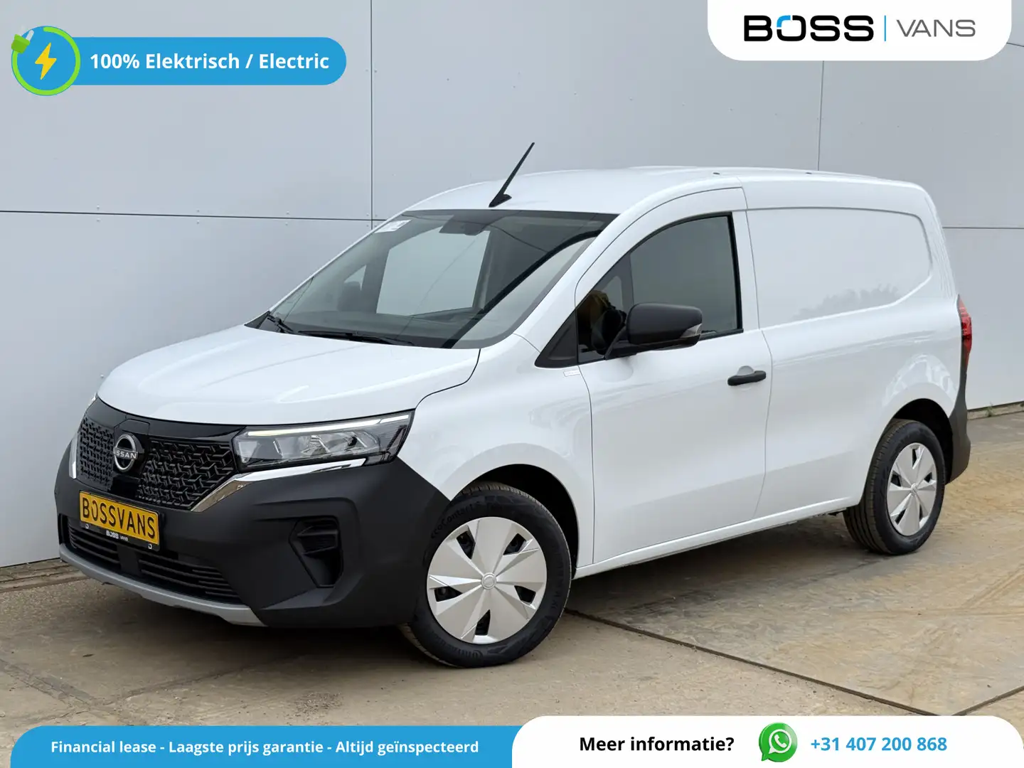 Nissan Townstar EV 45kWh L1 260KM WLTP LED Climate Control Cruise Con Weiß - 1
