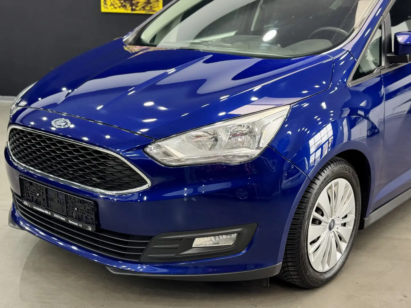 Ford C-Max Business Edition*1.Hand*TÜV NEU*Navi*sitzhz.* Blau - 2