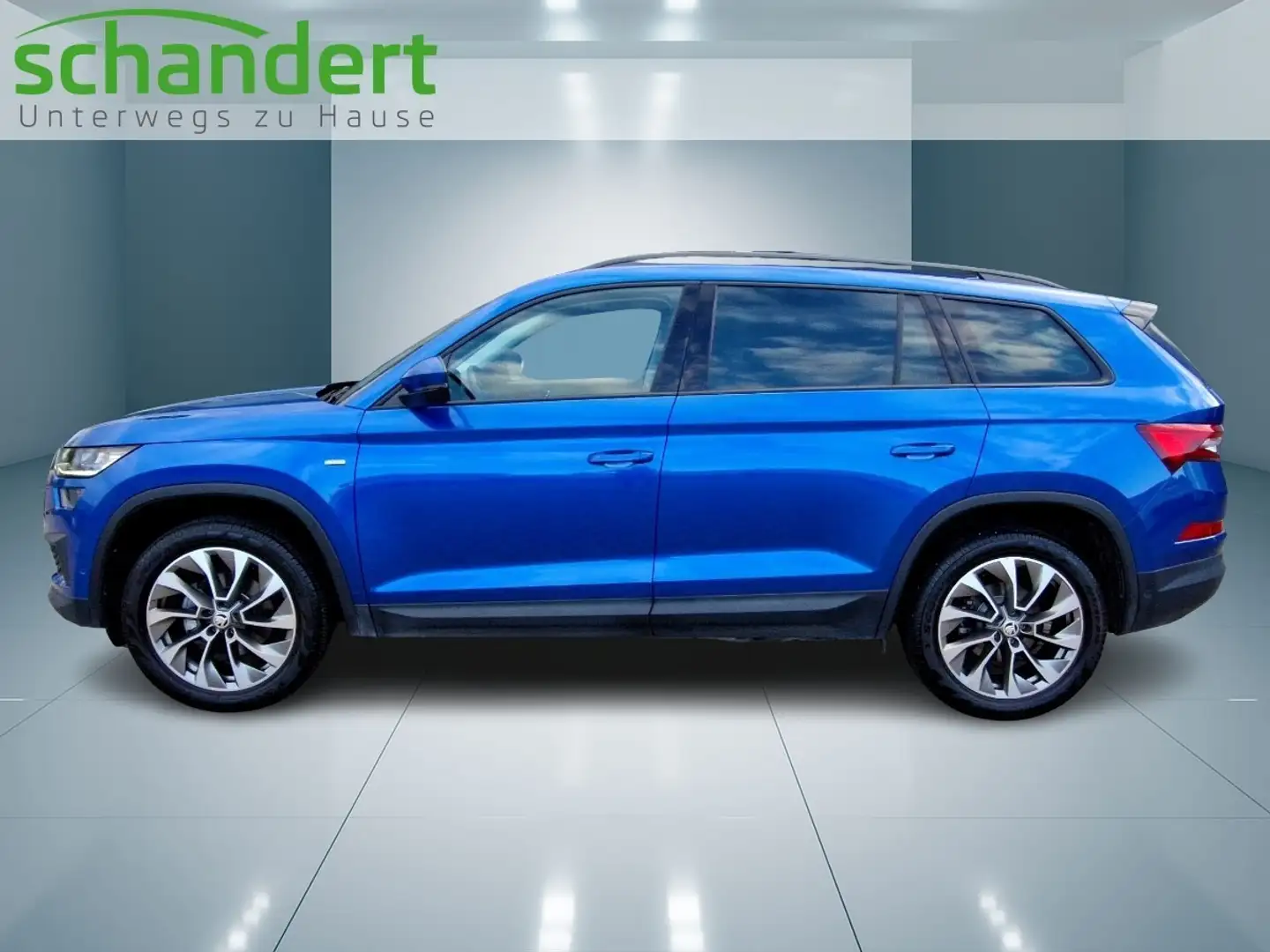Skoda Kodiaq 1.5 TSI Clever Matrix AHK Navi Klimaautomatik Blau - 2