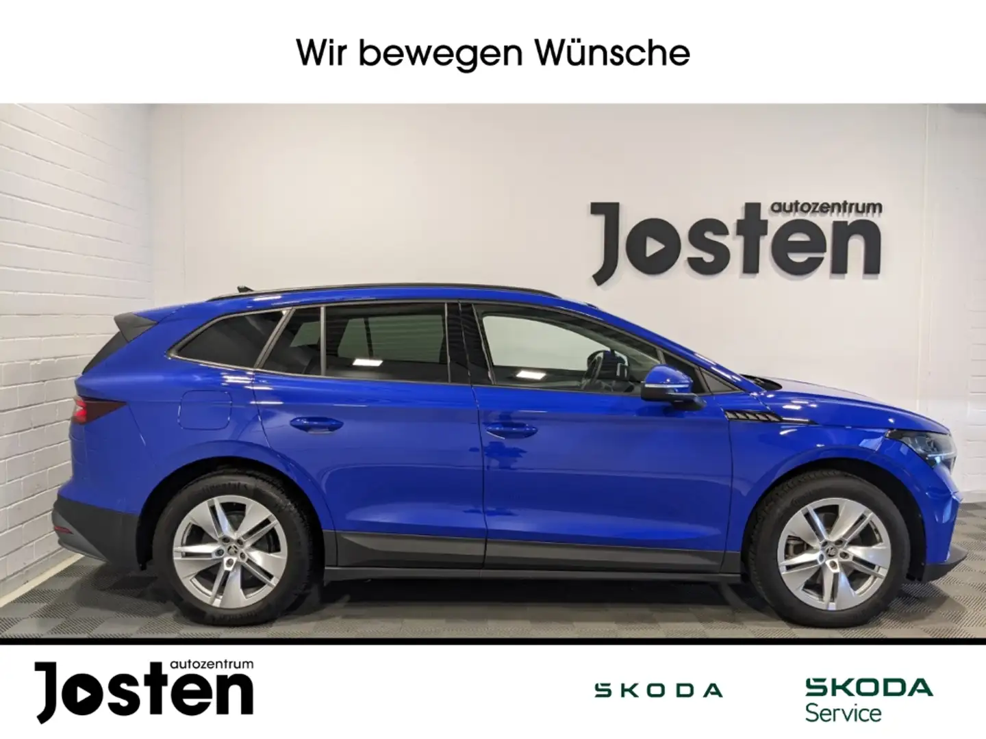 Skoda Enyaq Loft 50 Navi DAB SHZ CarPlay PDCv+h Blau - 2