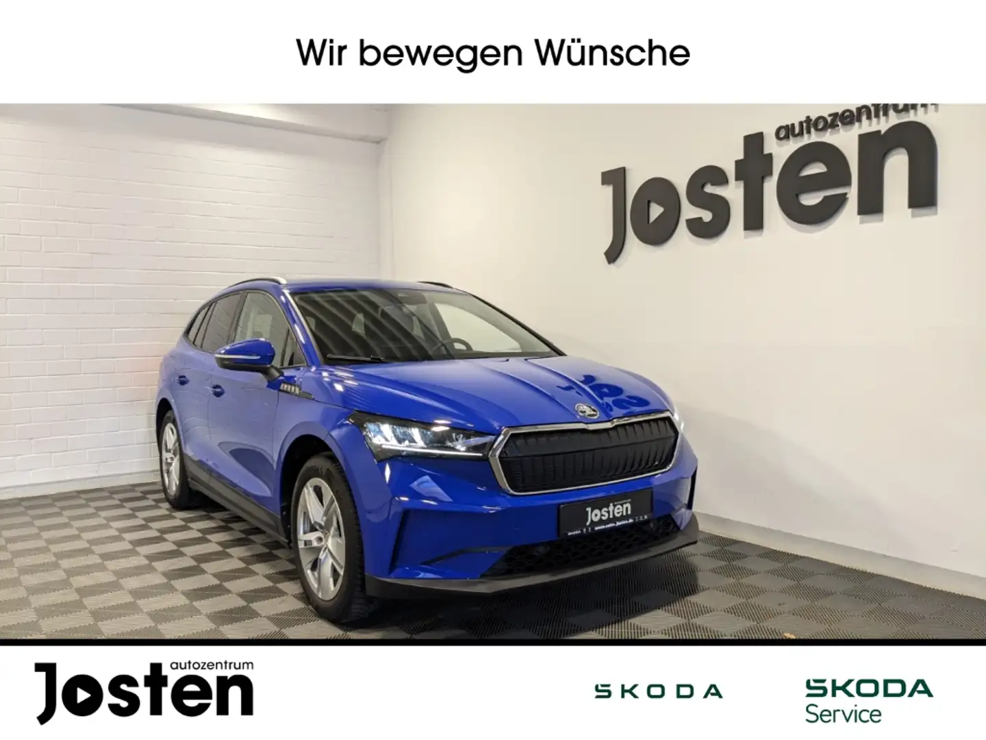 Skoda Enyaq Loft 50 Navi DAB SHZ CarPlay PDCv+h Blau - 1