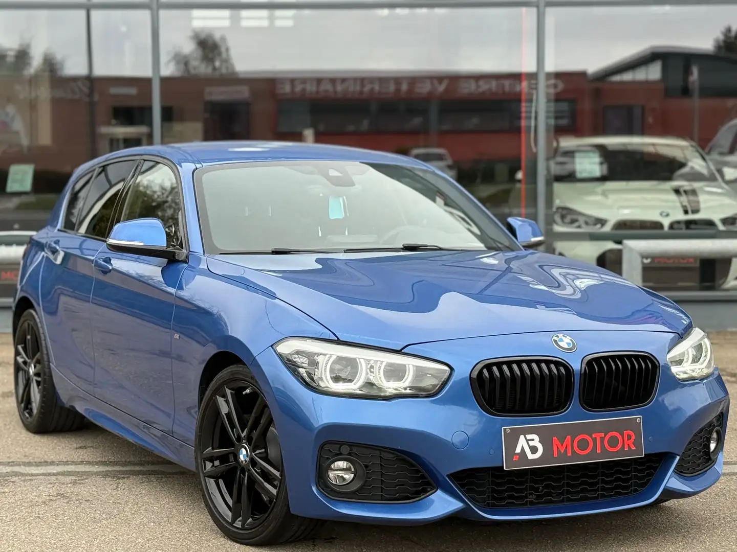 BMW 120 iAS PACK-M 190CV BOITE AUTO LED GPS PDC CARPLAY Bleu - 1