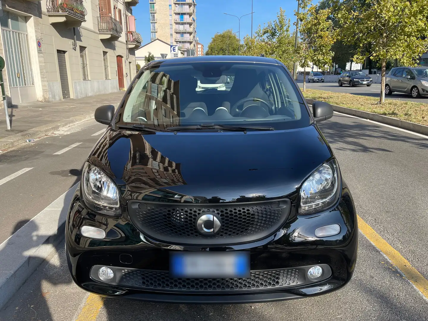 smart forFour Forfour II 2015 1.0 Youngster 71cv c/S.S. Schwarz - 2