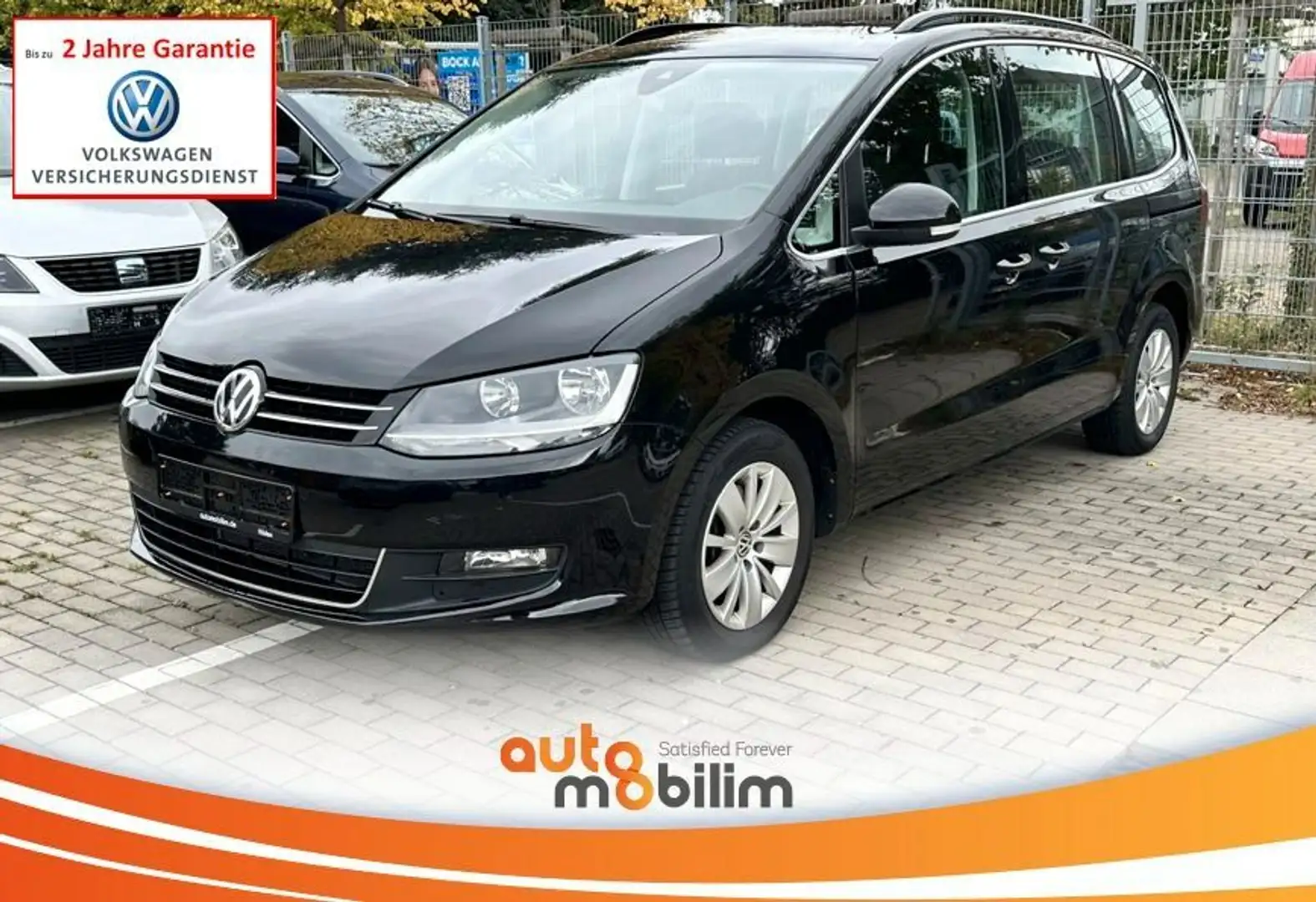 Volkswagen Sharan 1.4 TSI*DSG*7-Sitz*Temp*SHZ*PDC* Noir - 1