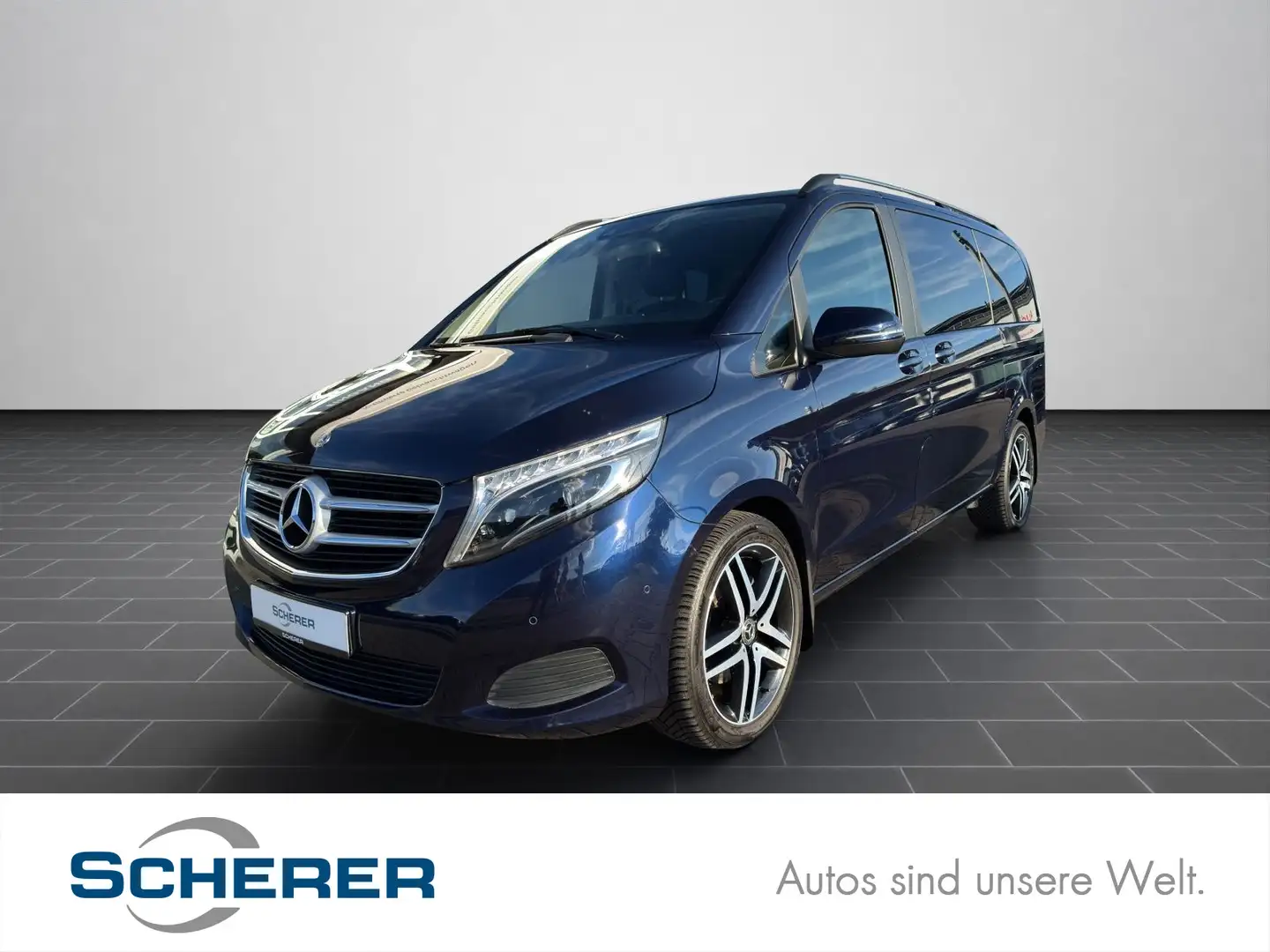 Mercedes-Benz V 220 d Edition 4MATIC lang LED AHK RFK Blau - 1
