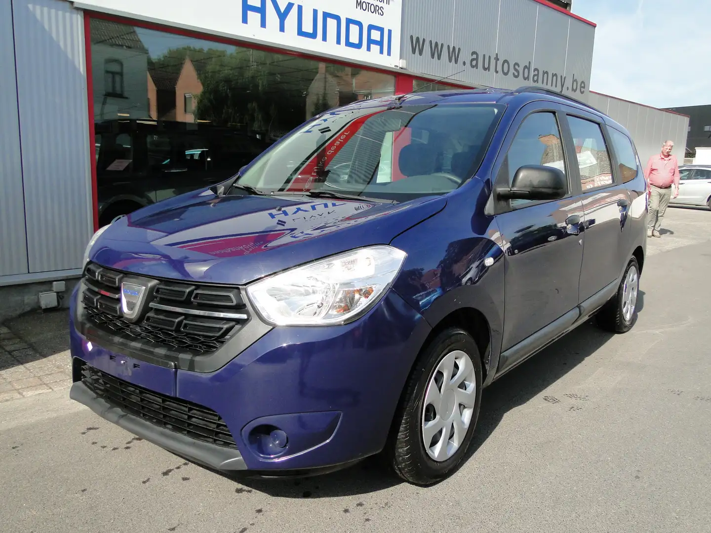 Dacia Lodgy Lodgy TCe 100 airco Blauw - 1