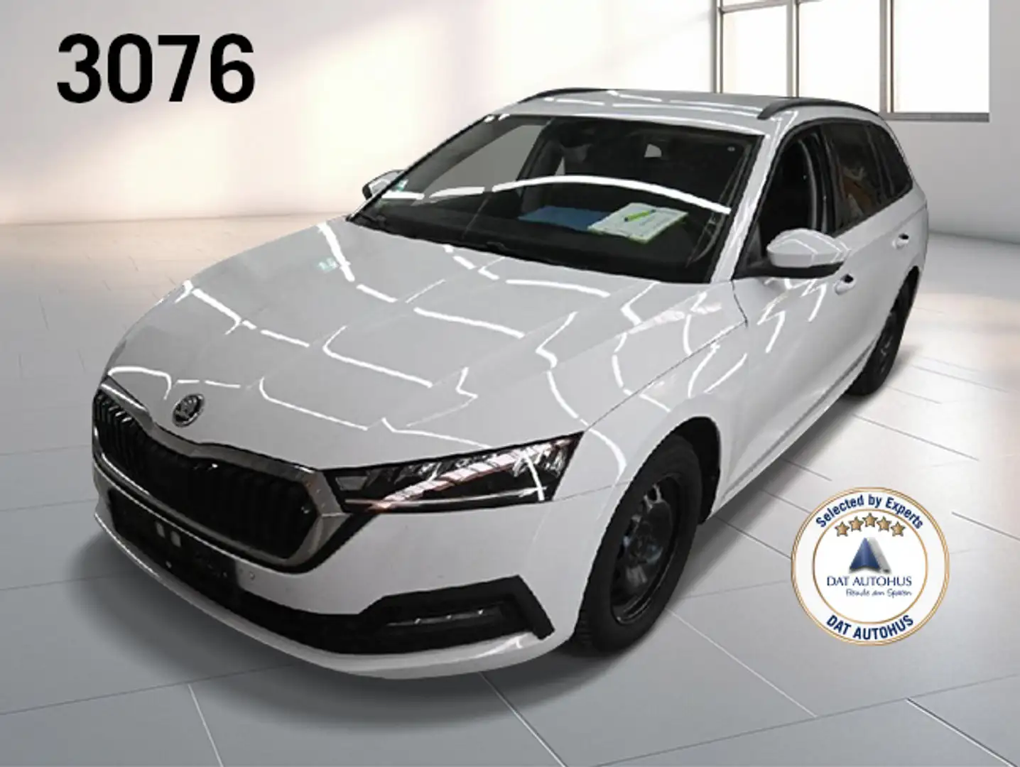 Skoda Octavia Kombi 2.0 TDI Ambiente Navi vc LED ACC Weiß - 1