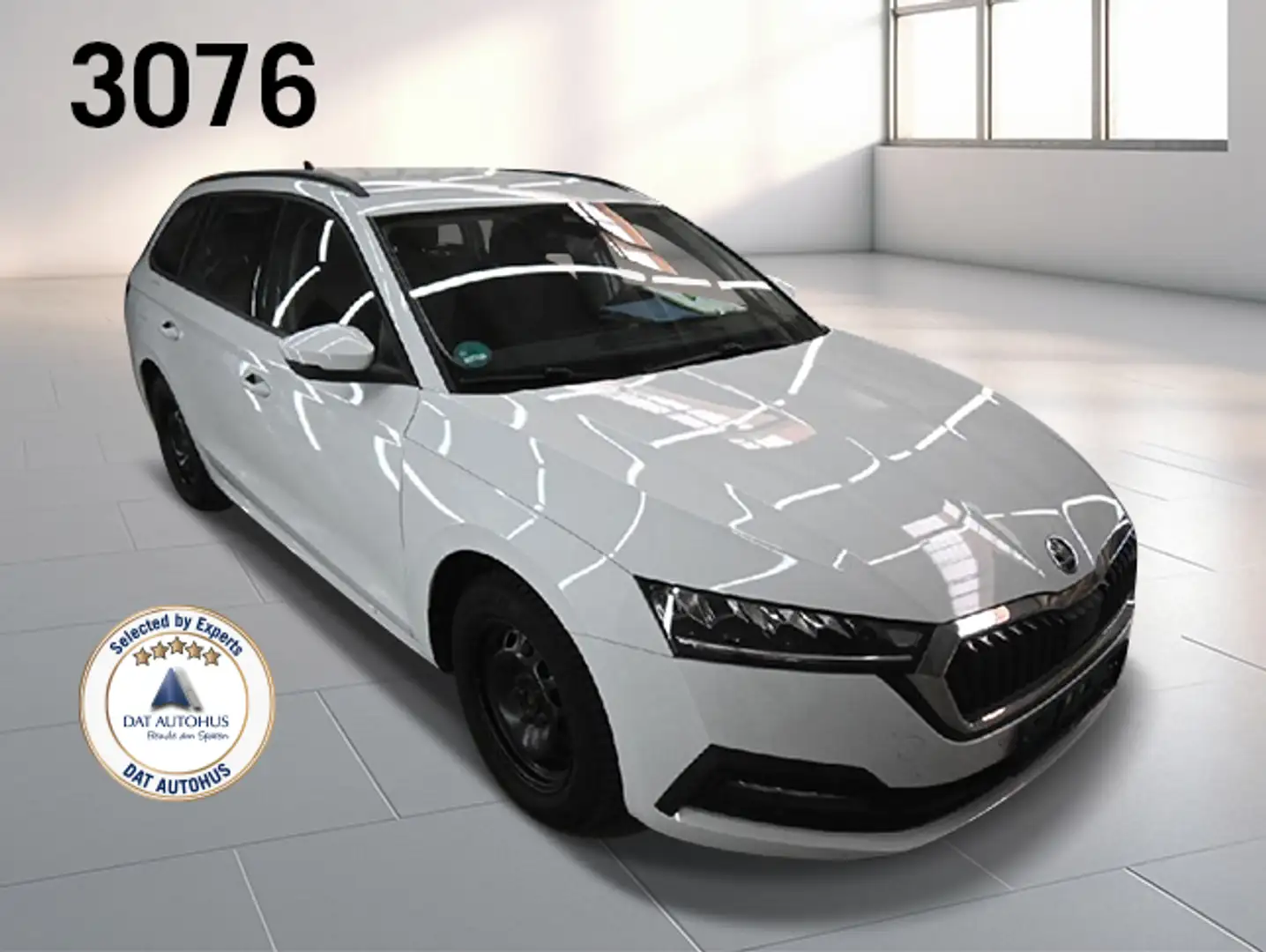 Skoda Octavia Kombi 2.0 TDI Ambiente Navi vc LED ACC Weiß - 2