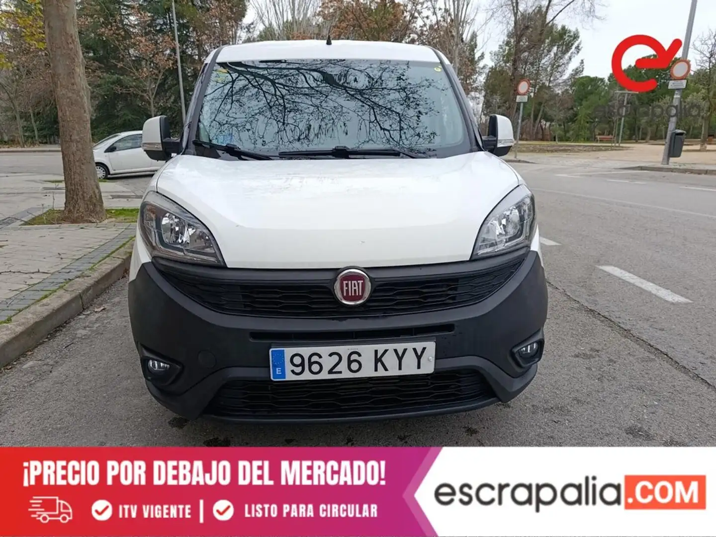 Fiat Doblo Cargo 1.4 T-Jet GNC Base Maxi Blanc - 2