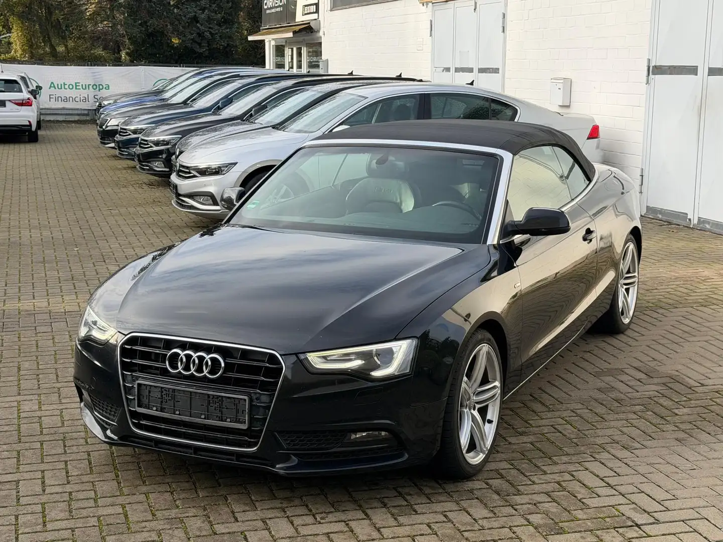 Audi A5 Cabrio *S-LINE*LEDER/ALCAN*NAVI*XENON*PDC* Schwarz - 2
