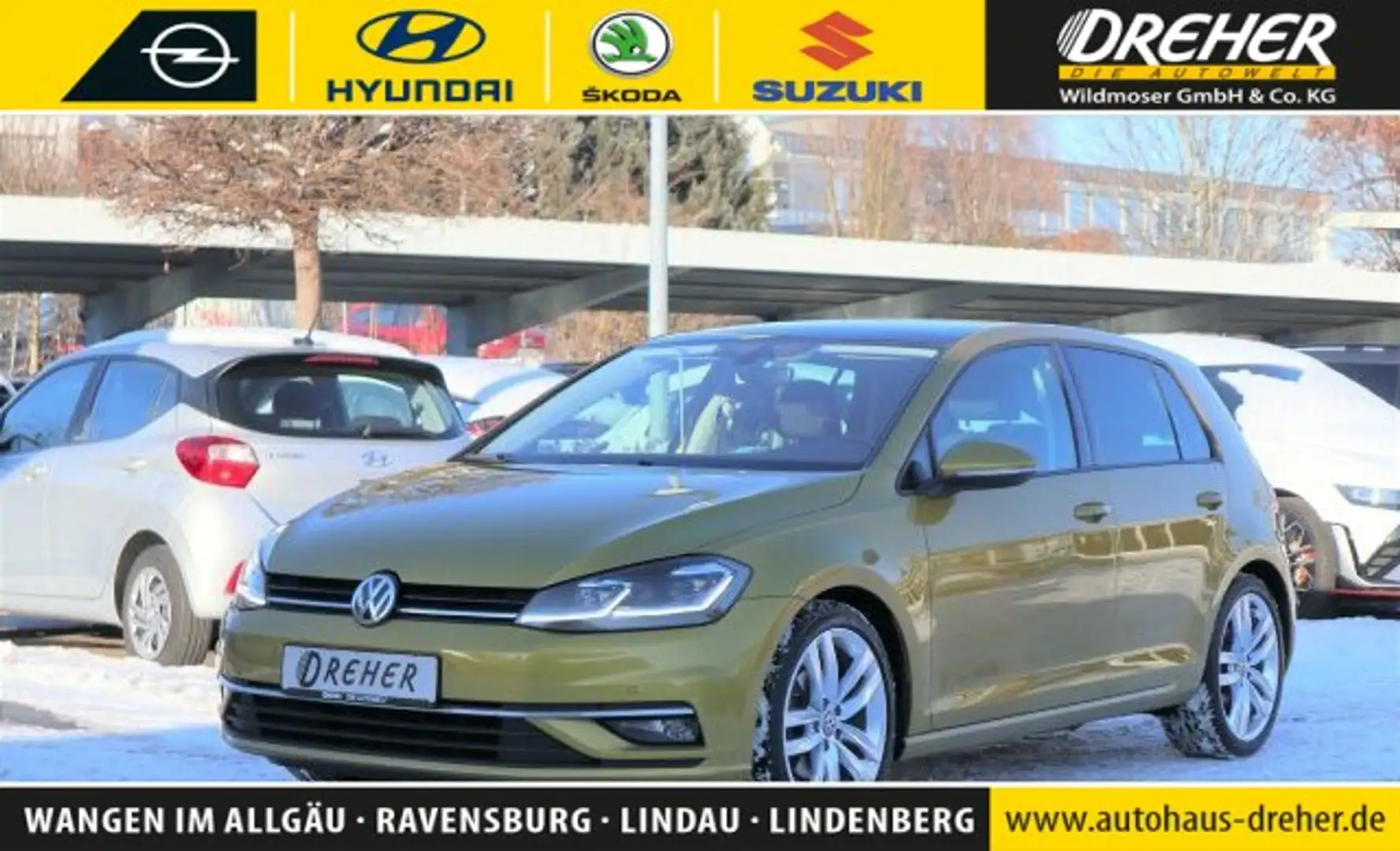 Volkswagen Golf Golf VII 1.4 TSI BMT Highline Navi/Pano.-Dach/LM Jaune - 1