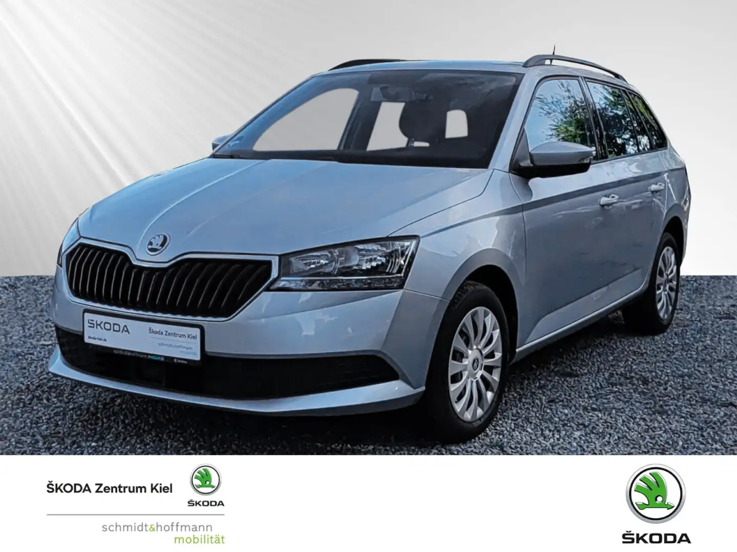 Skoda Fabia Combi 1.0 TSI Ambition OPF (EURO 6d-TEMP) Klima Silber - 1