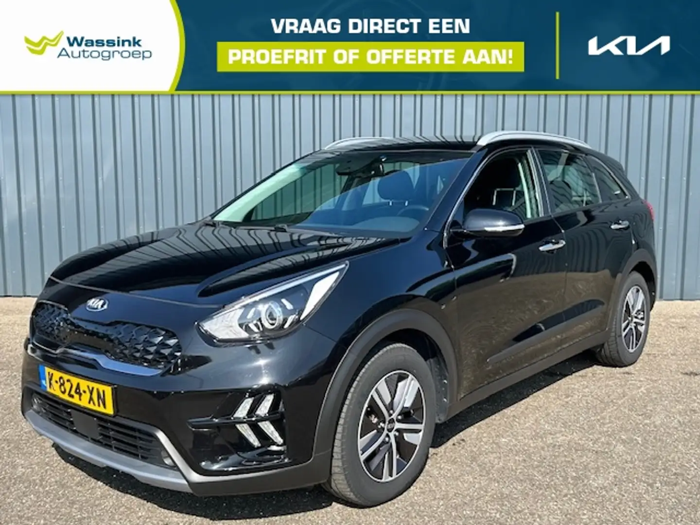 Kia Niro 1.6 GDi Hybrid 141pk DCT6 ComfortLine I Carplay I Negro - 1