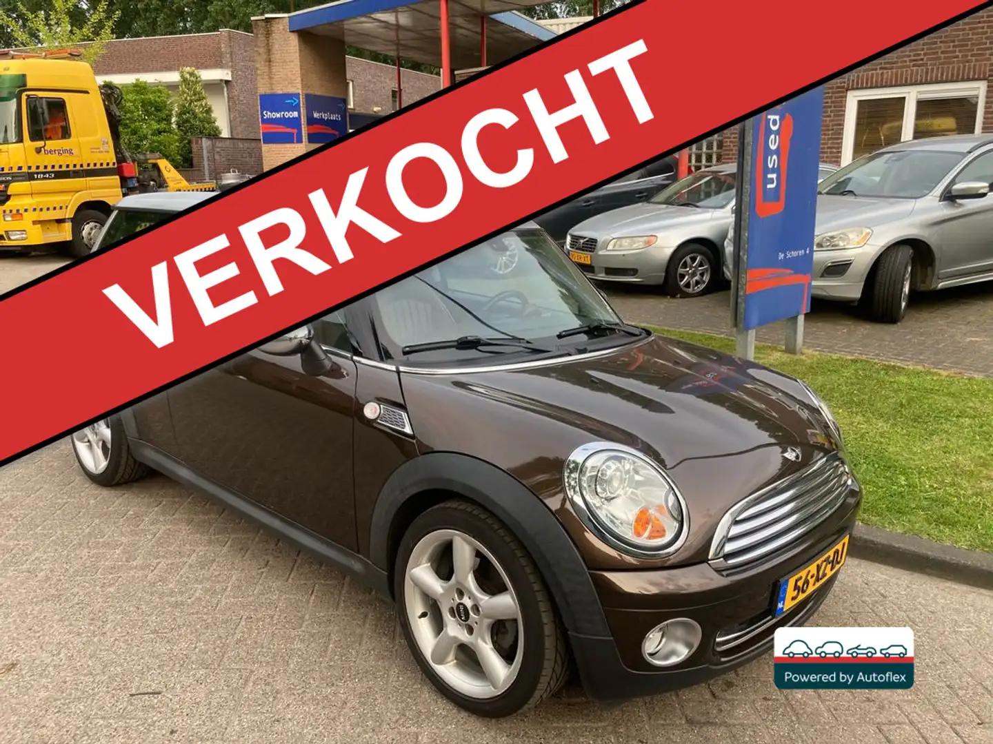 MINI Cooper Clubman 1.6 120PK Leer, Navi, Panorama, LMV, etc. etc. Marrón - 1