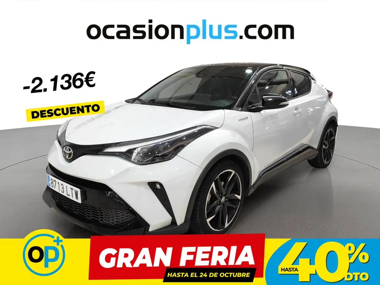 Toyota C-HR 180H GR Sport Gris - 1