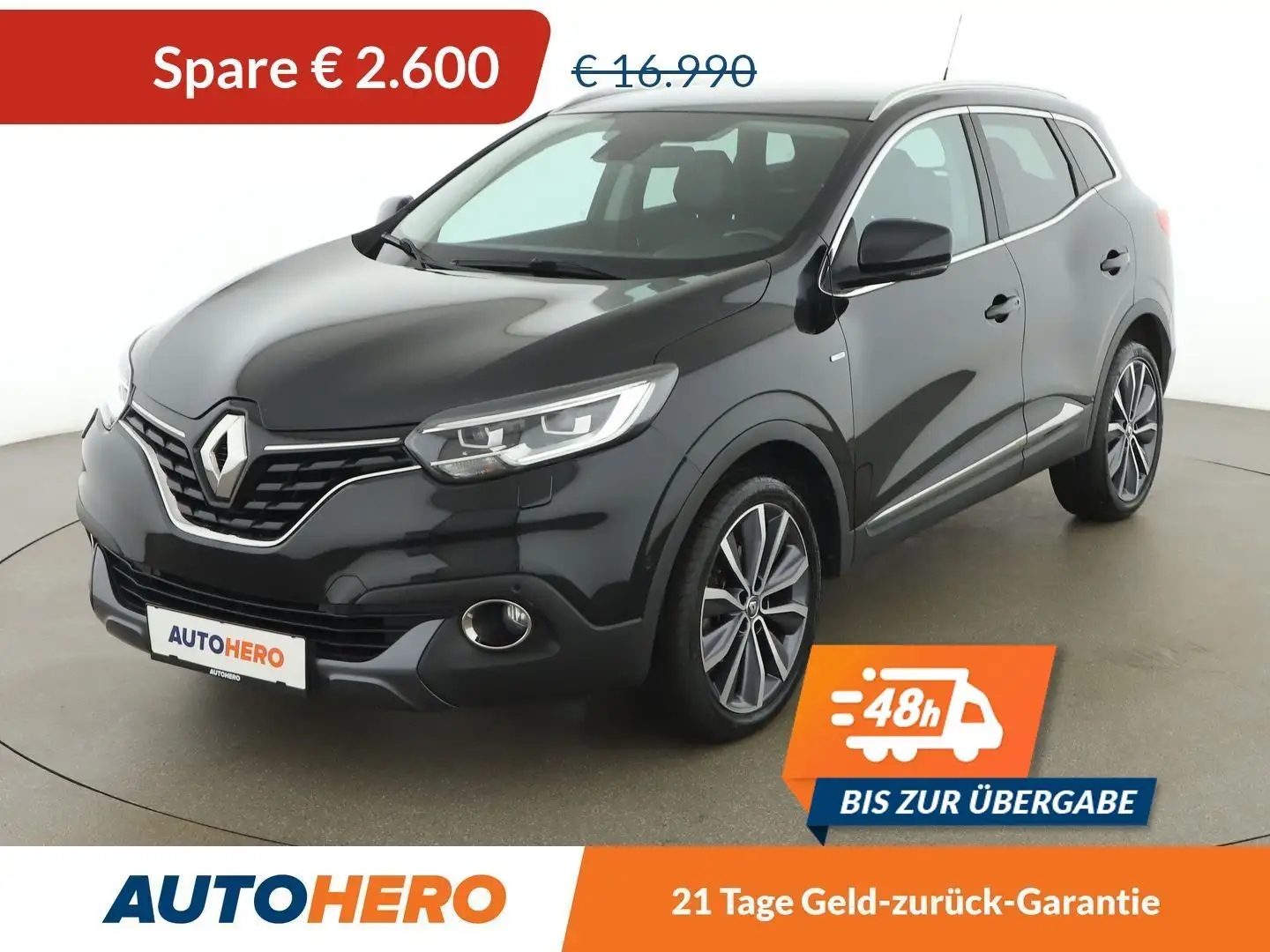 Renault Kadjar 1.3 TCe Bose Edition Zwart - 1