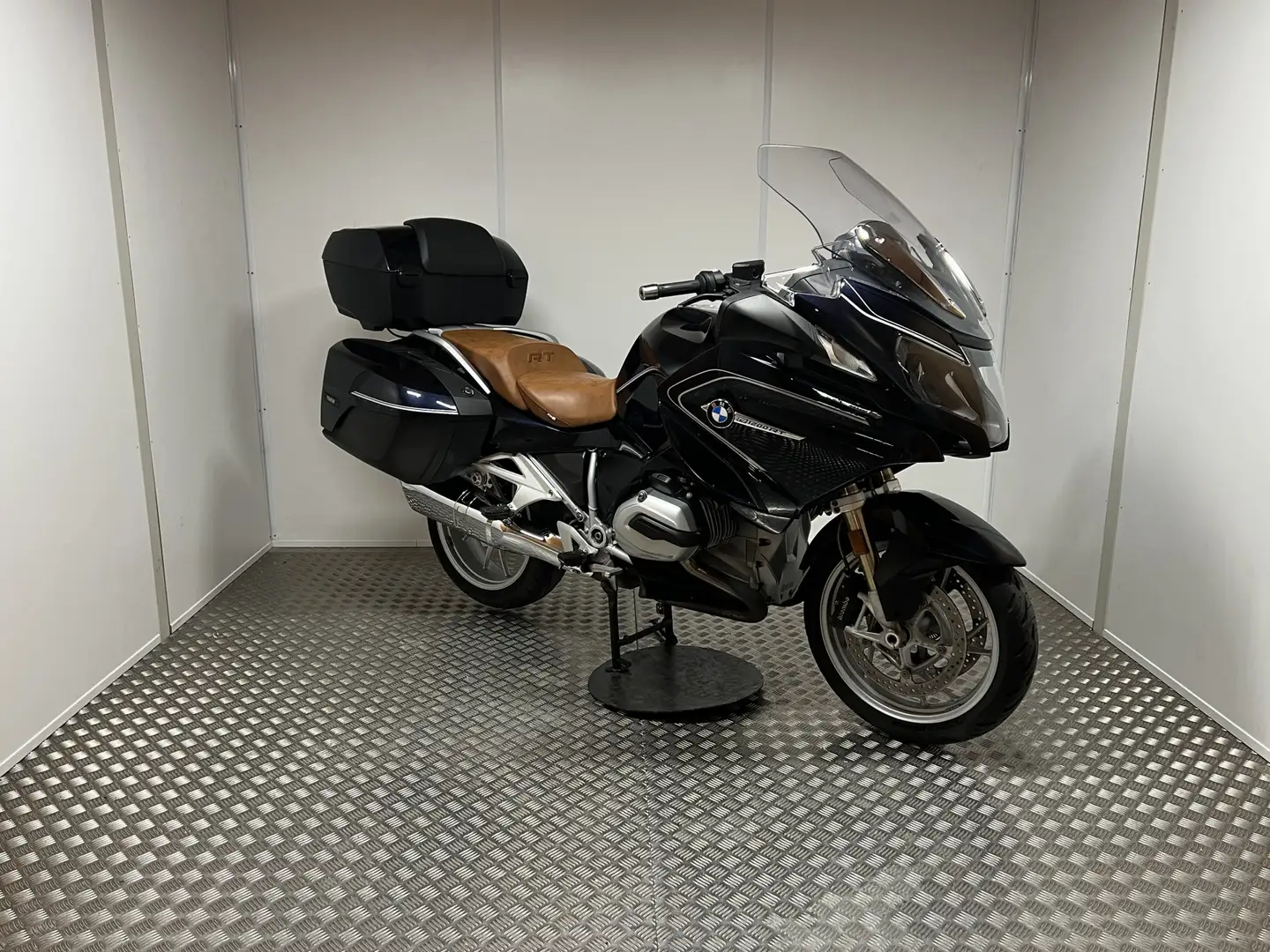 BMW R 1200 RT Blue planet metallic Option 719 - Topkoffer Blauw - 2