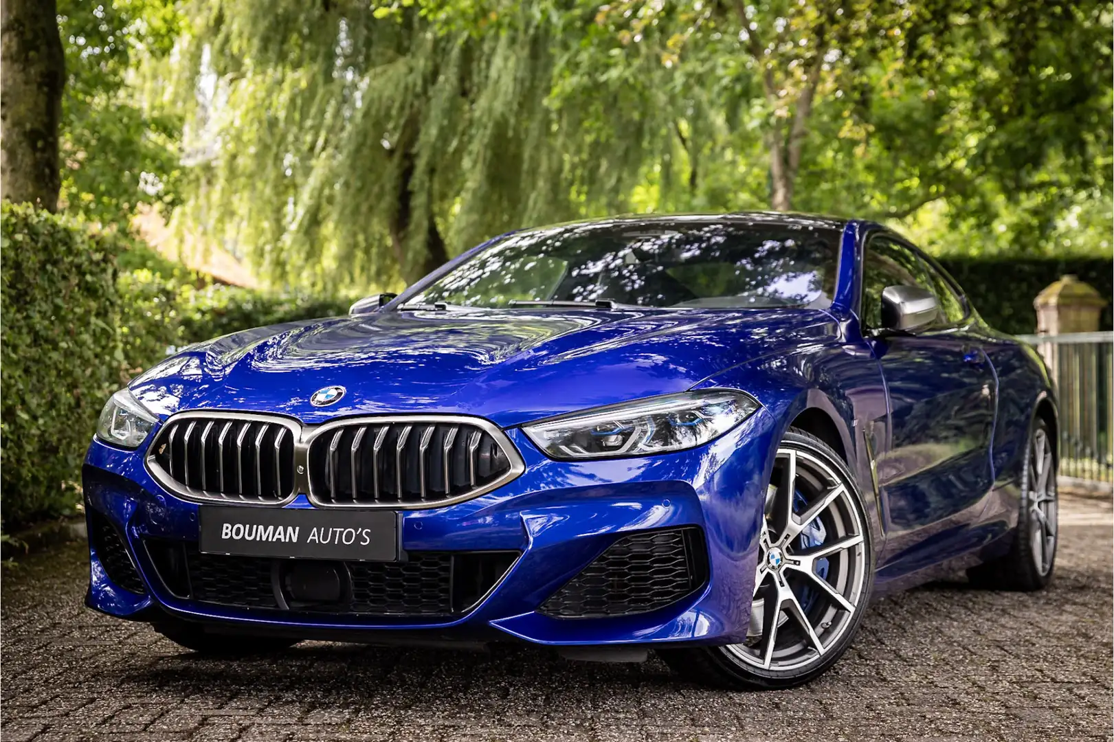 BMW M850 8-serie M850i xDrive Individual San Marino Carbon Blauw - 1