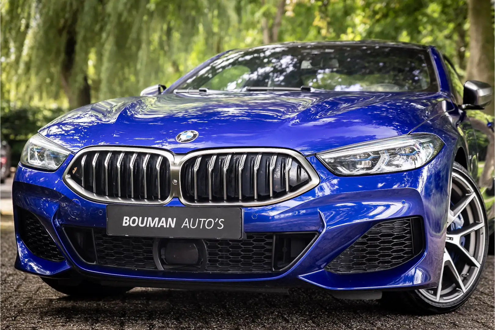 BMW M850 8-serie M850i xDrive Individual San Marino Carbon Blauw - 2