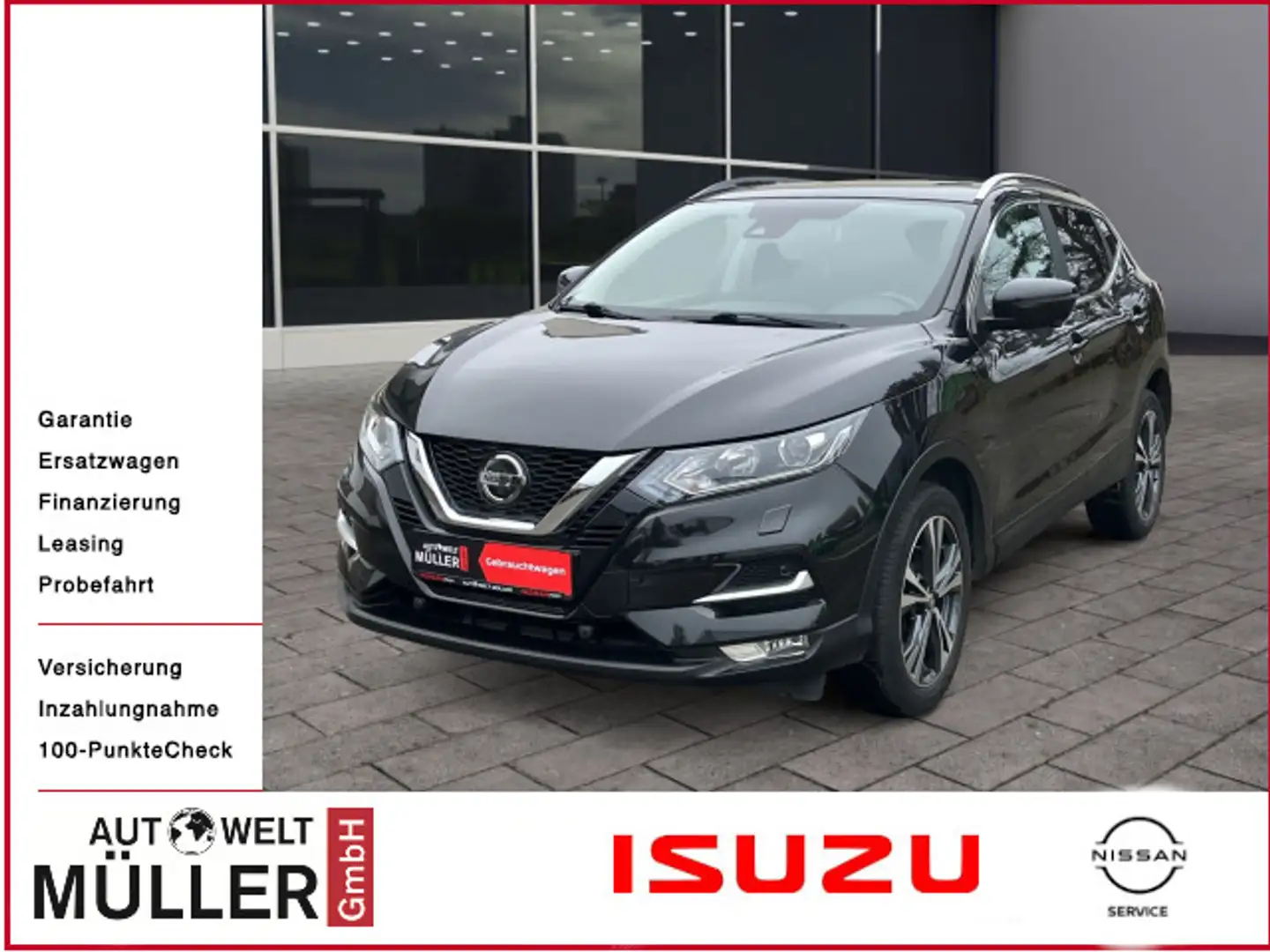 Nissan Qashqai QASHQAI 1.3 DIG-T 159PS N-CONNECTA NAVI KLIMA KA Schwarz - 1