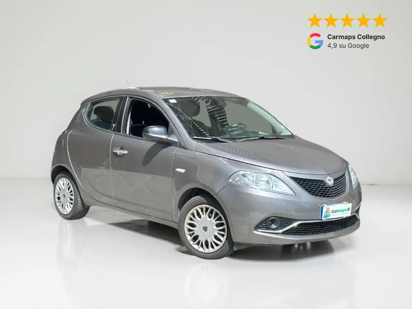 Lancia Ypsilon 1.2 69 CV 5 porte GPL Ecochic Gold Grijs - 1